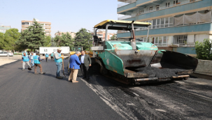 Başkan Canpolat, Sıcak Asfalt Çalışmalarını İnceledi 