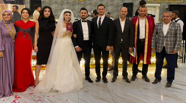 Başkan Yavuz, Gazi Metin Akaslan'nın nikah şahidi oldu