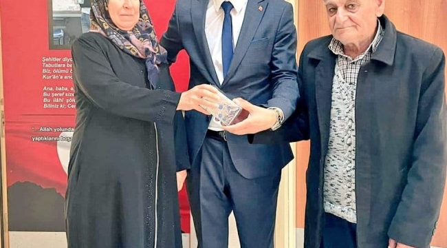 Başkan Yavuz, Şehit Annelerini unutmadı 