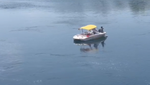 Birecik köprüsünden Fırat'a atladı