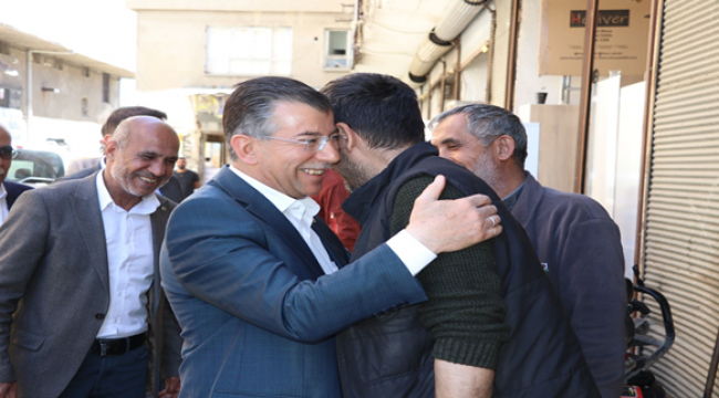 Cevheri beşinci seçim bürosunu açtı