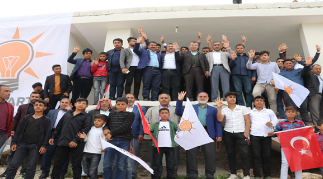 Cevheri Seçim Çalışmalarını Harran'da Sürdürüyor