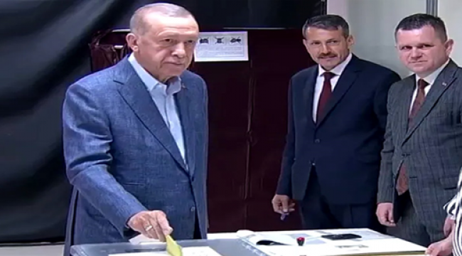 Cumhurbaşkanı Erdoğan oyunu kullandı