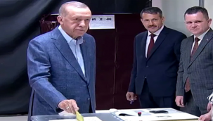 Cumhurbaşkanı Erdoğan oyunu kullandı