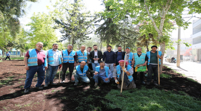 Eyyübiye'de Park ve Yeşil Bilinci Gelişiyor