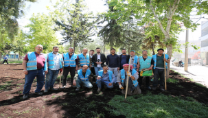 Eyyübiye'de Park ve Yeşil Bilinci Gelişiyor