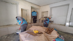 Eyyübiye'de Selden Etkilenen Tüm Evler Boyanıyor