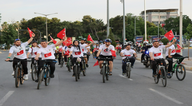 Gençlik Bayramı İçin Pedal Çevirdiler