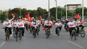 Gençlik Bayramı İçin Pedal Çevirdiler