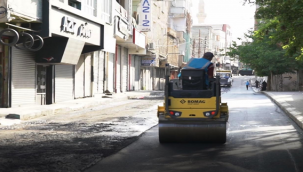 Haliliye Belediyesinden sıcak asfalt çalışması