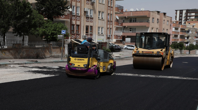Haliliye'de Üstyapı Çalışmaları Sürüyor