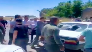 Harran'da taşlı sopalı kavga!