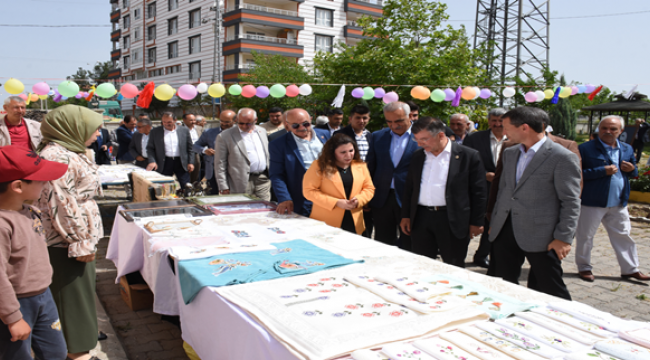 Hilvan'da Yıl Sonu Sergisi