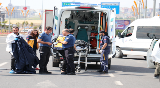 Karaköprü'de kaza, 1 ölü, 1 ağır yaralı