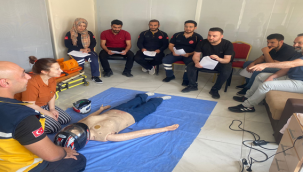 Sağlık Çalışanlarına Travma İleri Yaşam Desteği Eğitimi Verildi