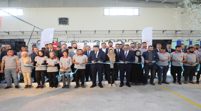 Şanlıurfa'da 5 bin Kişiye iş imkânı sağlayacak tesislerin açılışı yapıldı