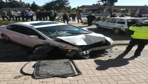 Şanlıurfa'da 6 aracın karıştığı zincirleme kaza, 5 yaralı