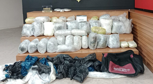 Şanlıurfa'da uyuşturucu operasyon, 2 gözaltı