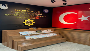 Şanlıurfa'da uyuşturucu operasyon