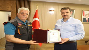 Şanlıurfa İl Afet ve Acil Durum Müdürü Sönmez emekli oldu