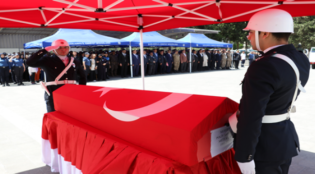 Urfa'da polise son görev