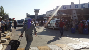 Urfa'dan kutsal topraklara yolculuk başladı