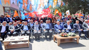 Viranşehir'de Bakan Bozdağ'ın Katılımı İle Yazmacı'nın Seçim Bürosu Açılışı Mitinge Dönüştü