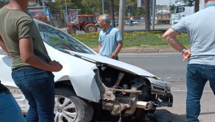 Viranşehir'de iki araç çarpıştı!