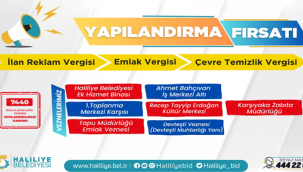 Yapılandırma Fırsatı Devam Ediyor