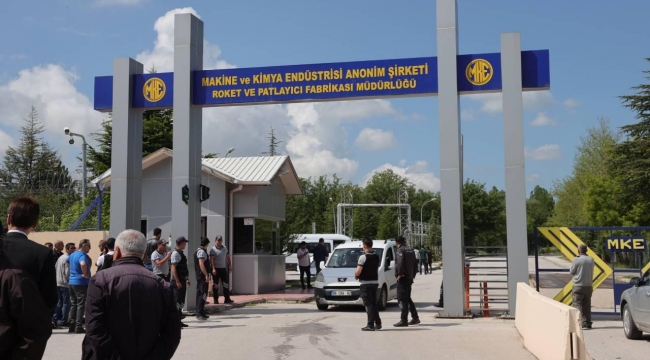 Ankara'da MKE fabrikasında patlama: 5 kişi şehit oldu