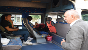 Başkan Bayık YKS Adaylarına Ulaşım Desteğinde Bulundu