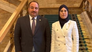 Başkan Ekinci'den Vekil Yazmacı'ya hayırlı olsun ziyareti 