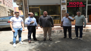 Başkan Ekinci Mesaiye Esnafları Ziyaret Ederek Başladı