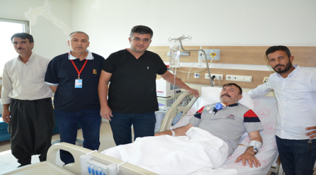 Boğaz Kesisi olan hasta sağlığına kavuştu