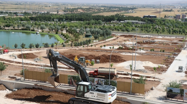 Büyükşehir'den devası park çalışması 