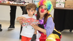 Çocuklar bayram sevincini etken yaşadı 