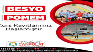 Haliliye Belediyesinde BESYO ve POMEM Kurs Kayıtları Başladı 