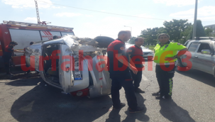 Haliliye'de iki araç çarpıştı, 2 ağır yaralı