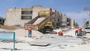 Haliliye'de Üst Yapı Çalışmaları Devam Ediyor