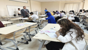  Harran YÖS-2 sınavı yine rekor bir katılım ile gerçekleşti