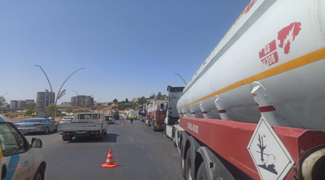 Şanlıurfa'da ağır vasıta araçların giriş saatlerin belli oldu