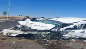 Şanlıurfa'da iki araç çarpıştı, 1 ölü, 4 yaralı