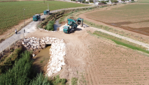 Şanlıurfa'da tahliye kanallarında çalışmalar hızlandı!