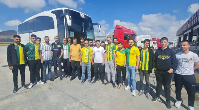 Şanlıurfa'dan binlerce taraftar Konya'ya doğru yola çıktı