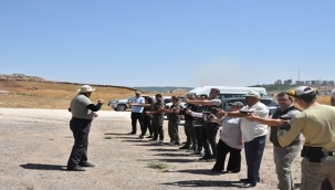 Şanlıurfa Orman Bölge Müdürlüğü Personeline Silah Eğitimi Verildi