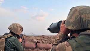 Suriye sınırında 2 terörist etkisiz hale getirildi