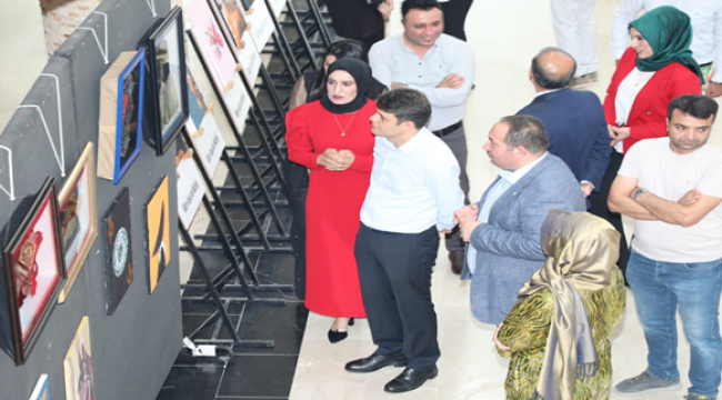 Viranşehir'de 'Tarih ve Kadın' Temalı Serginin Açılışı Yapıldı