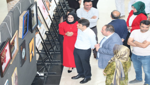 Viranşehir'de 'Tarih ve Kadın' Temalı Serginin Açılışı Yapıldı