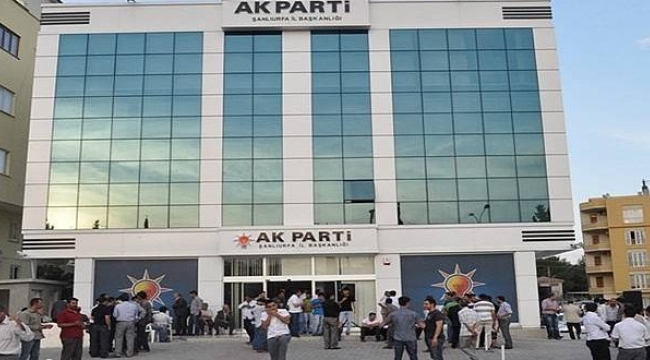 AK Parti Şanlıurfa İl Başkanlığı'nda temayül yoklaması Pazar günü yapılacak