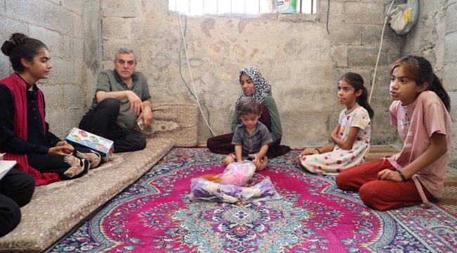 Başkan Beyazgül, den ev ziyaretleri 